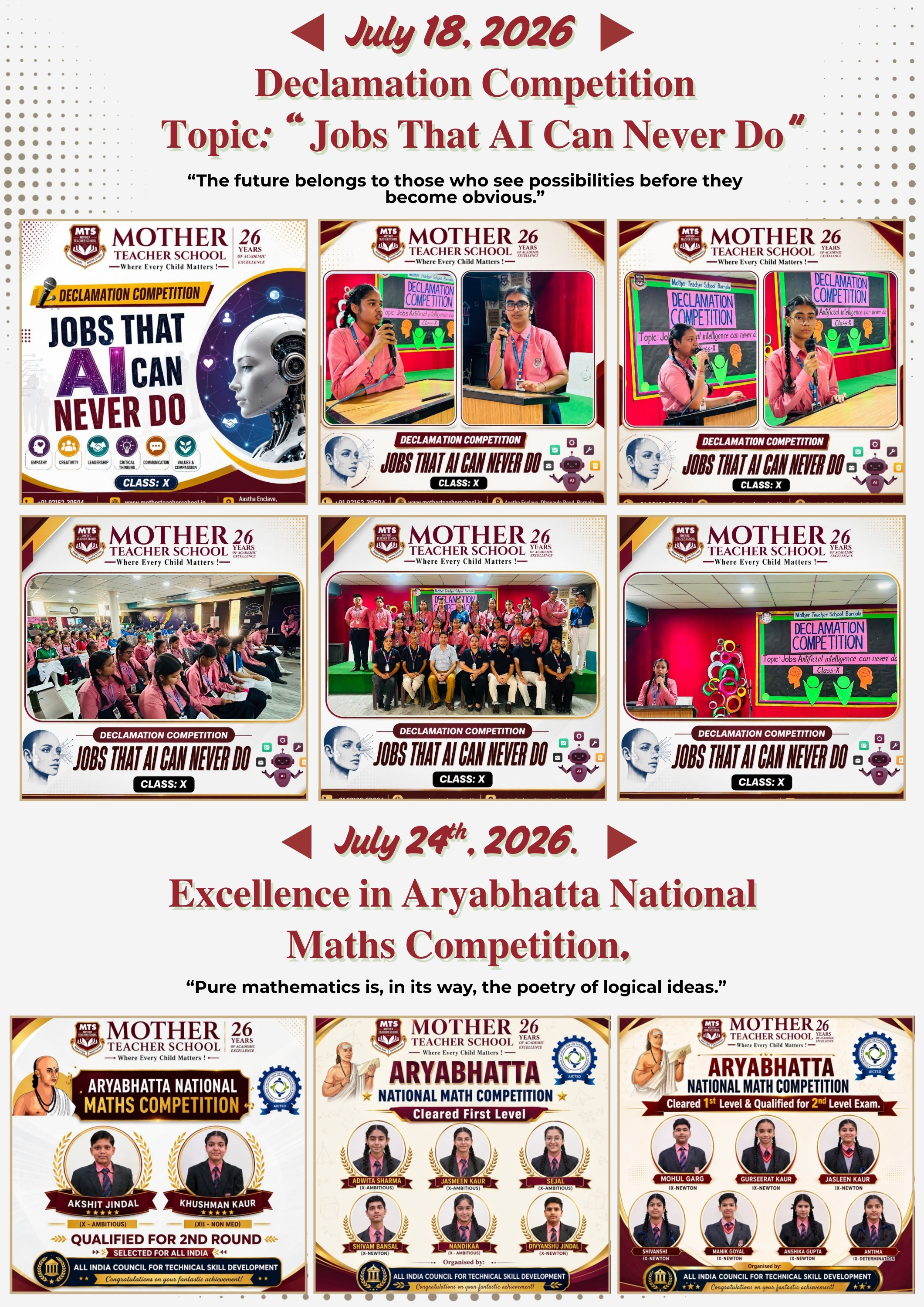 Mother Teacher School Barnala